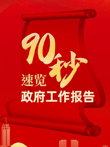 90秒速覽政府工作報(bào)告  2024目標(biāo)已定，一起加油！